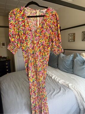 Target x Rixo Floral V-Neck Midi Dress